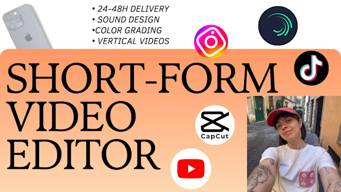 edit short vertical content