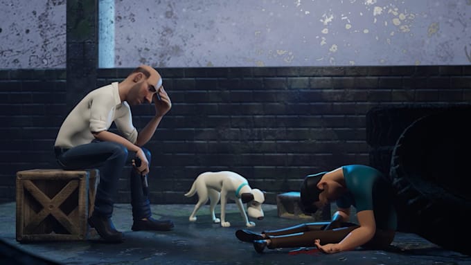 create 3d character animation in maya cinema4d and blender