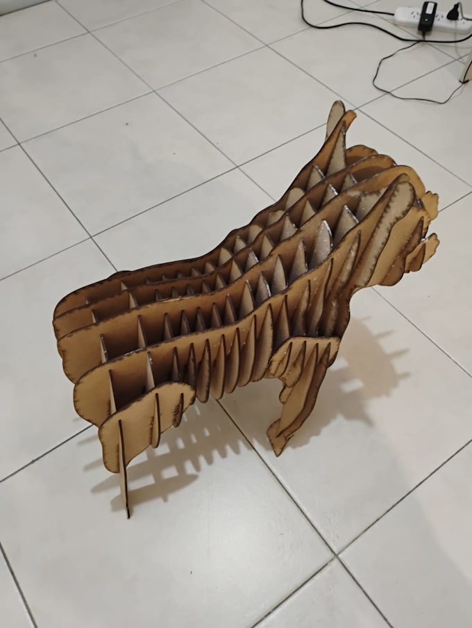 make your 3d model with cnc laser cutting