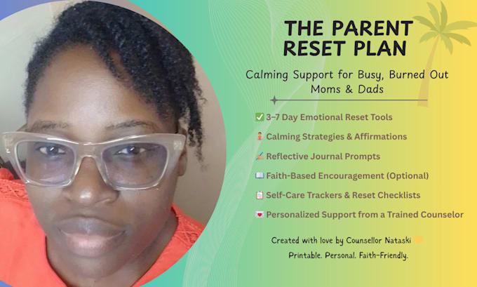 create a personalized emotional wellness plan for parents