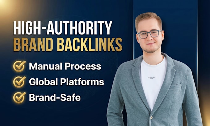 build trusted brand backlinks for off page SEO link building service