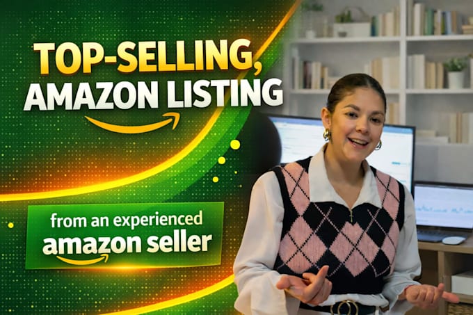 write amazon product listing description and SEO amazon listing optimization