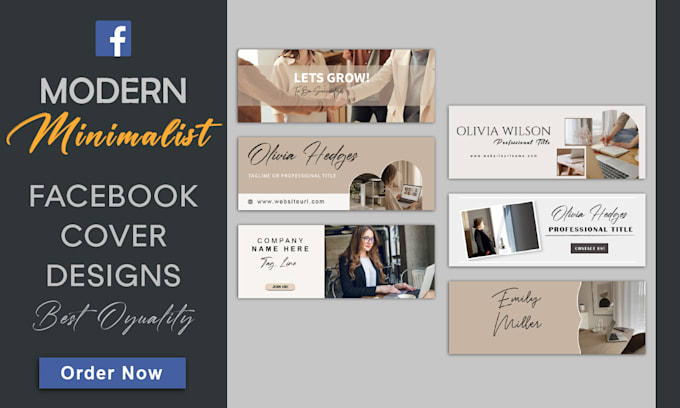 design professional facebook cover photo banner