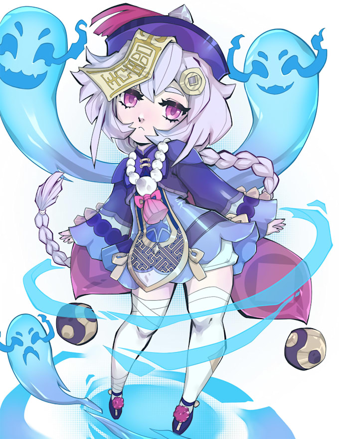 draw a custom anime or manga character in my style