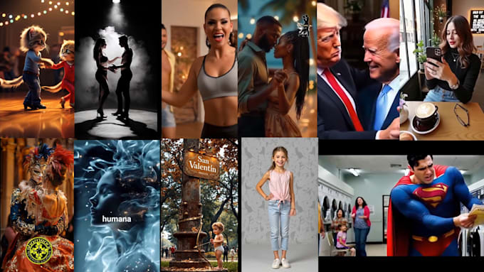 produce a unique artistic ai video