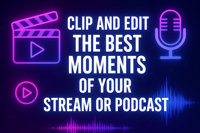 clip and edit your stream or podcast into viral tiktok style shorts