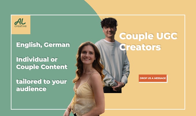 create customised couple ugc video adds in german or english