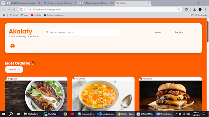 developing a full stack web