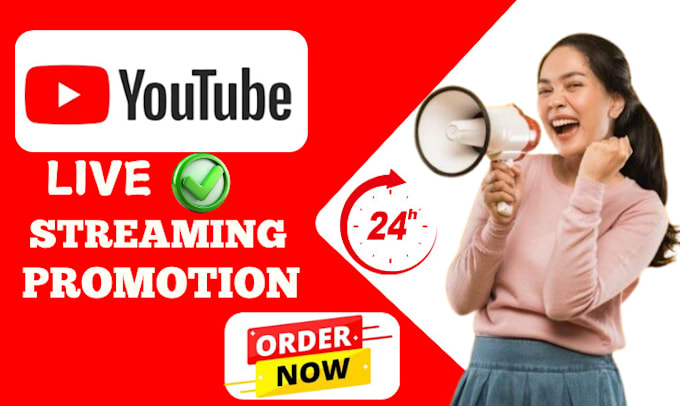 do cruixie youtube live stream promotion to boost live viewers