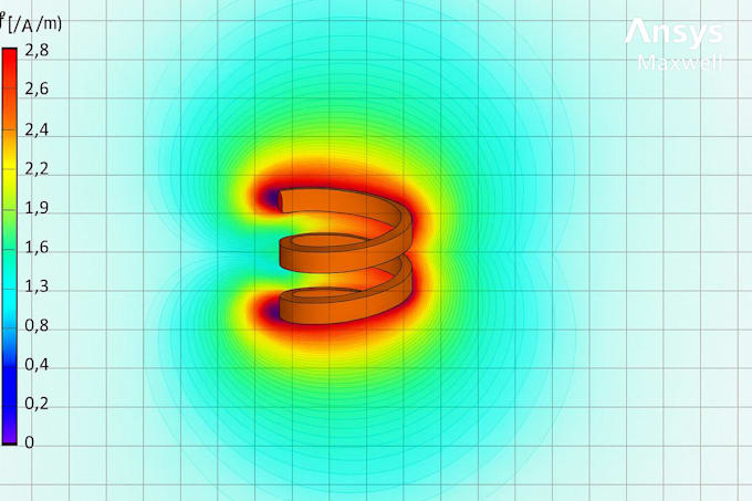 perform electromagnetic simulation with ansys maxwell em field coil design
