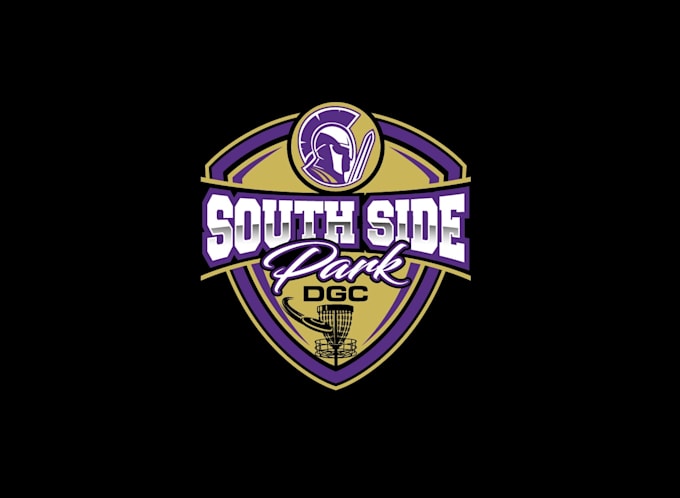 create high quality and beautiful disc golf logo design