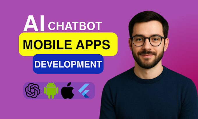 Develop chatgpt ai mobile app or website, ai software, ai saas app, ai ...