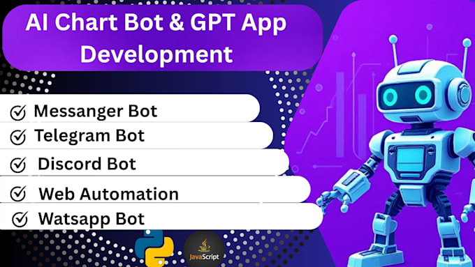 create custom ai bots, chart tools, saas platforms, and gpt powered apps
