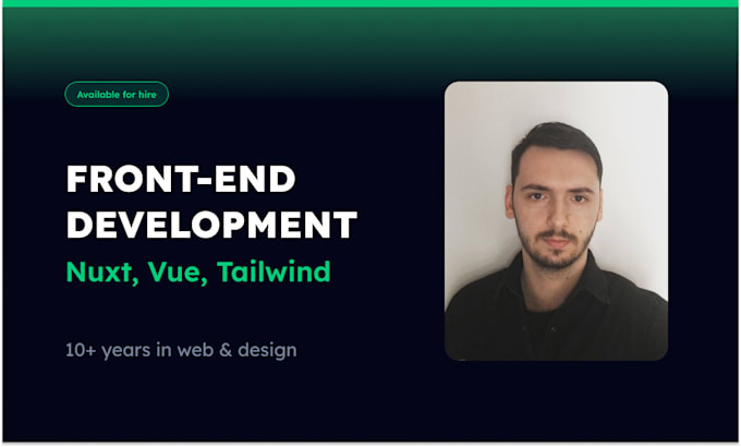 Vue / Nuxt Frontend Development