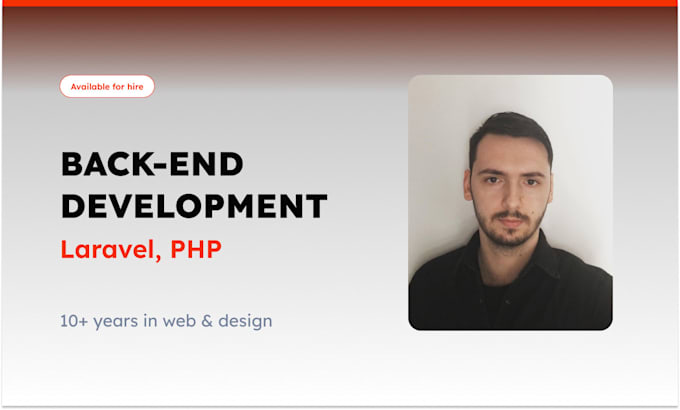PHP / Laravel Backend Development