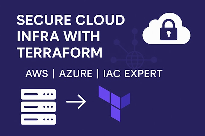 deploy secure AWS or azure infrastructure using terraform