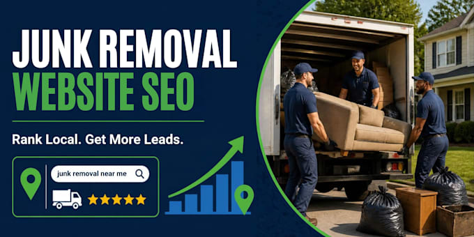 do seo for junk removal, dumpster rental, junk hauling and cleanout websites