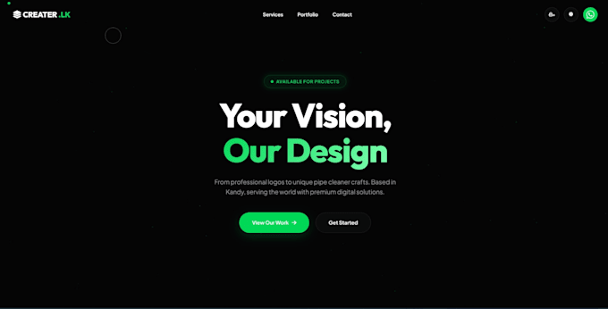 design and develop custom websites with clean code and fast loading