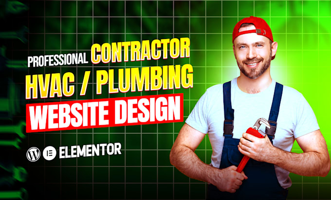 create plumber website, handyman, roofing, plumbing website