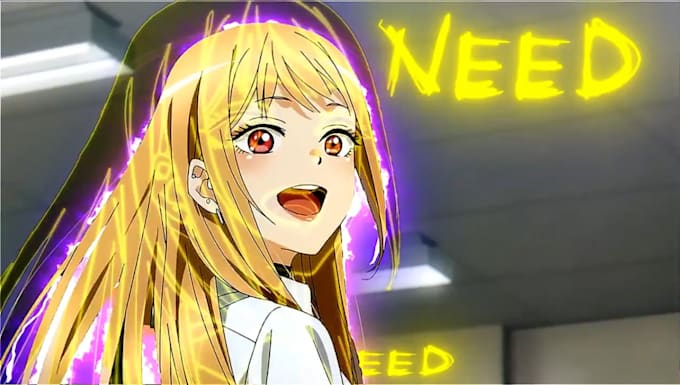 make any viral anime videos or reels for your tiktok hits