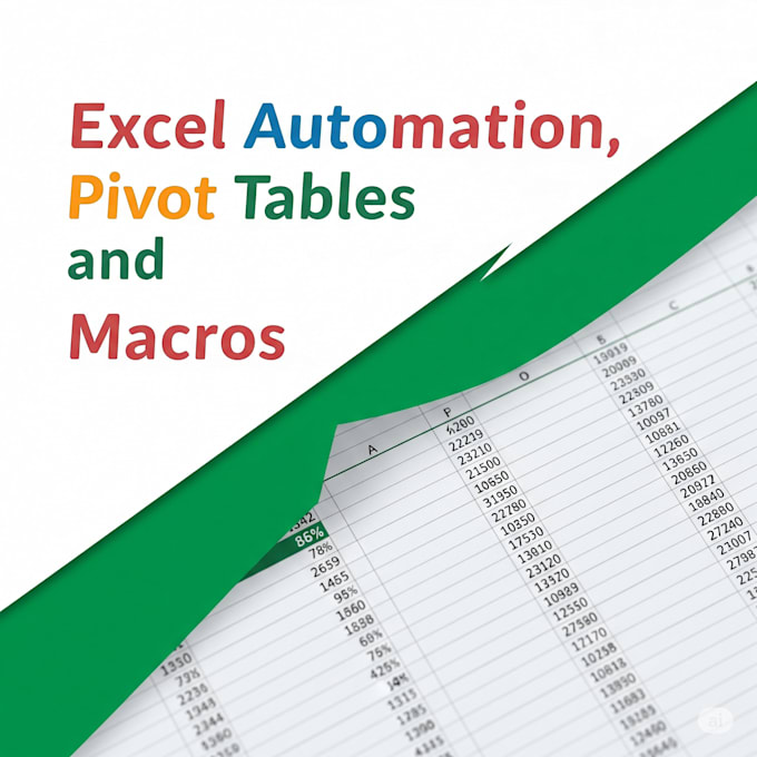 reduce your work time by automating your excels