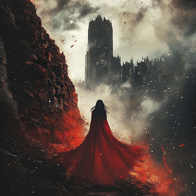 do fantasy book cover, thriller book cover design