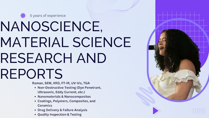 do nanoscience, material science research and reports