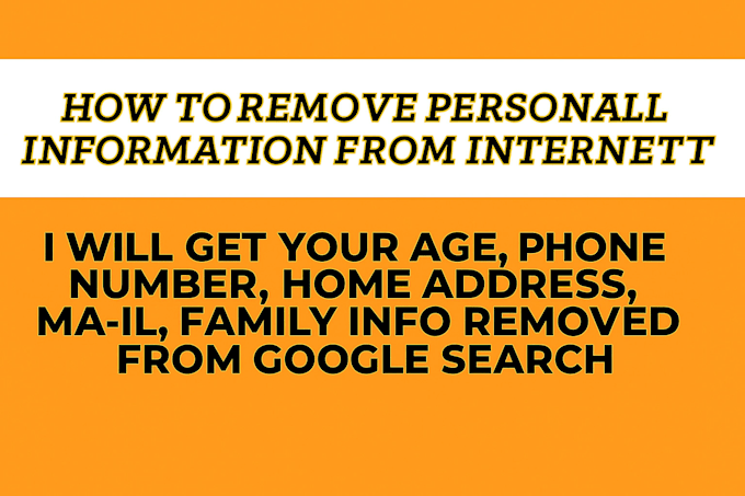 remove personal information negative content and enhance online reputation