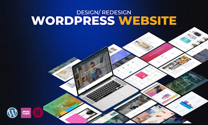 design, redesign,revamp, clone copy wordpress website design using elementor pro