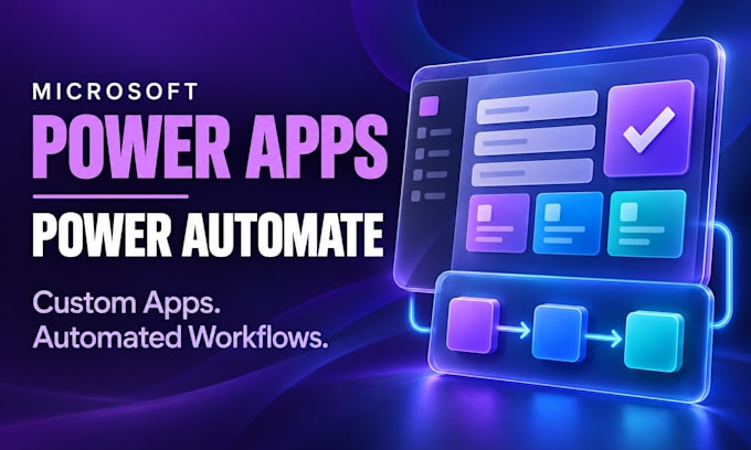 build microsoft power apps, power automate , canvas apps