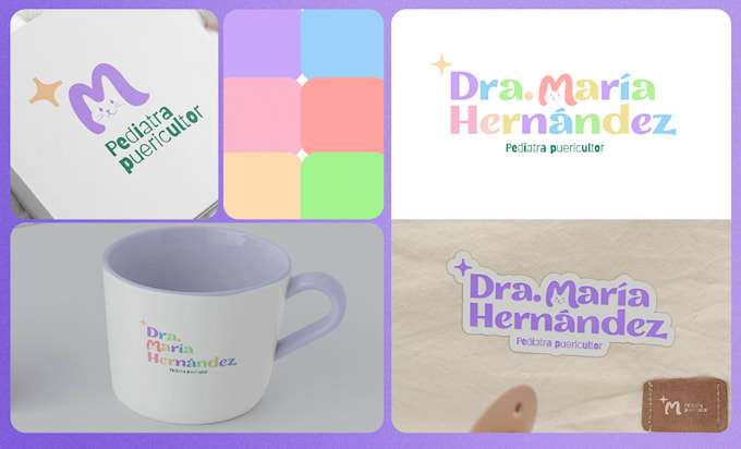 design a professional personal brand for doctors