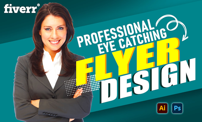 professional and eye catching flyer