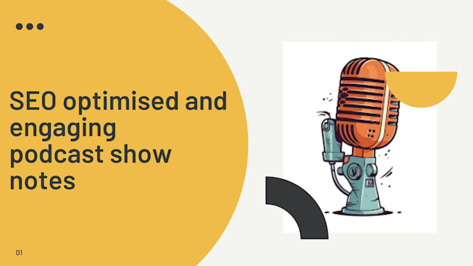write podcast show notes for your episodes
