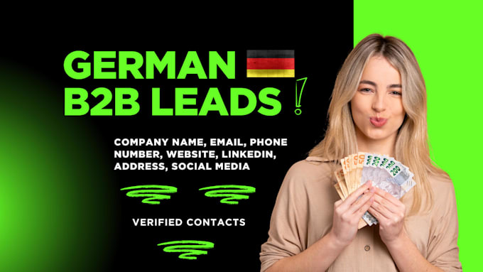 provide german and english b2b lead generation