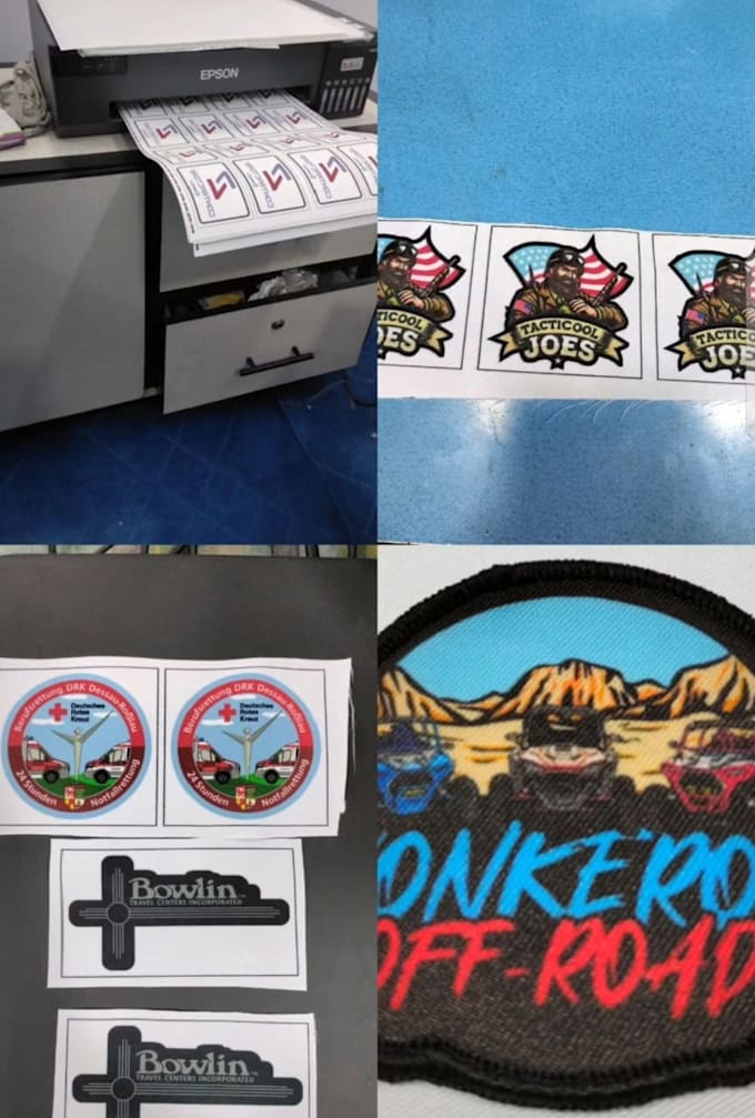 make first your design and then make high quality pvc patch