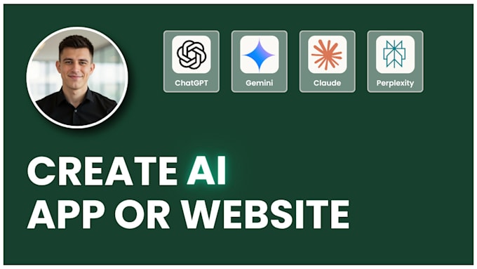 create ai app , ai website , ai saas