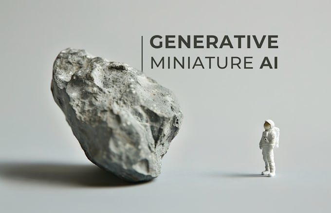 generate stunning ai miniature diorama scenes