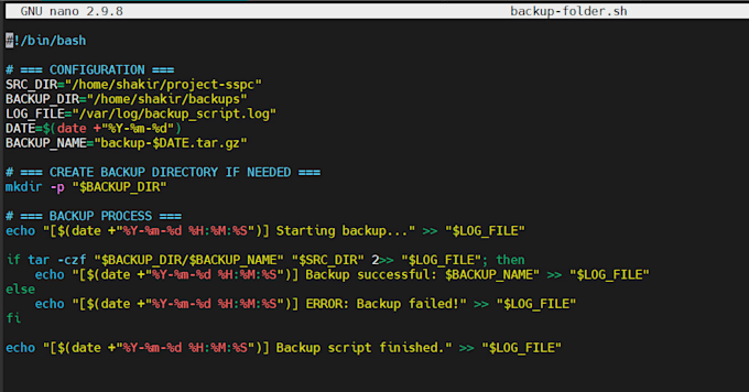 Create bash or shell scripts for automation by Shakir_iman | Fiverr