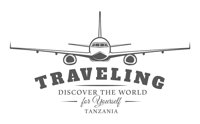 design a unique airplane logo