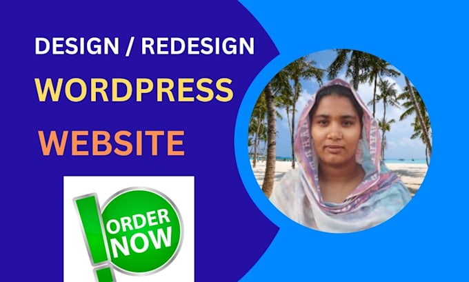 design or redesign word press website