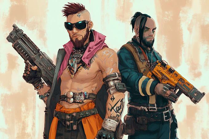 Fansinating Characters Draw original fantasy characters, concept art, fanart by Malindcray ...