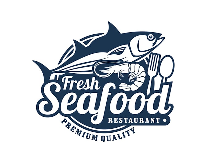 design professional sea food logo