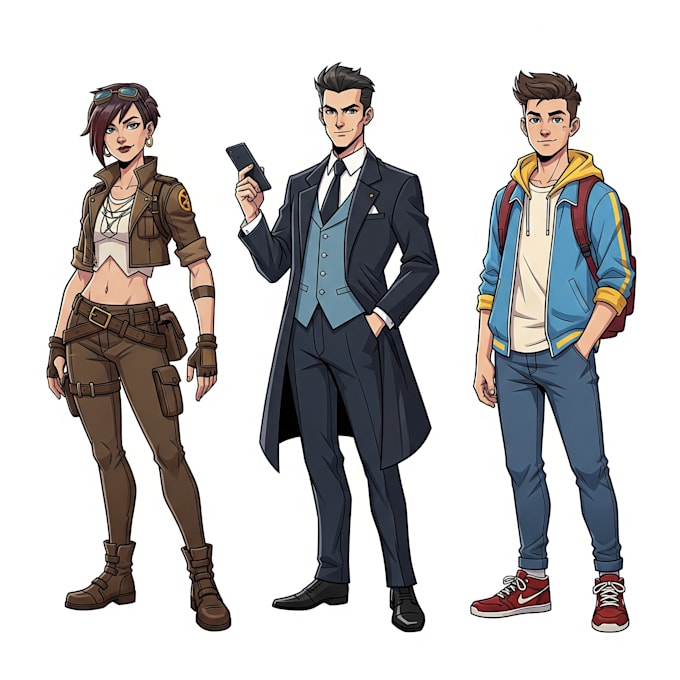 create your ocs character designs