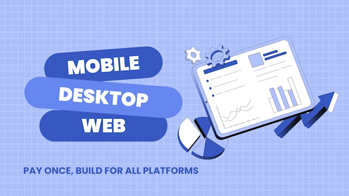 create a completely custom mobile, web and desktop app
