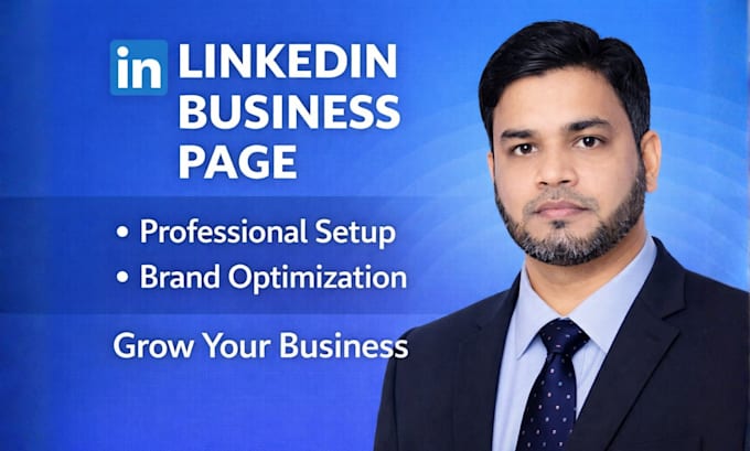 create and optimize your linkedin business page professionally