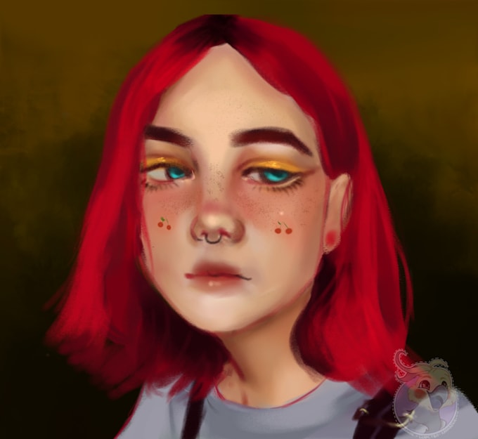 draw concept art and portraits