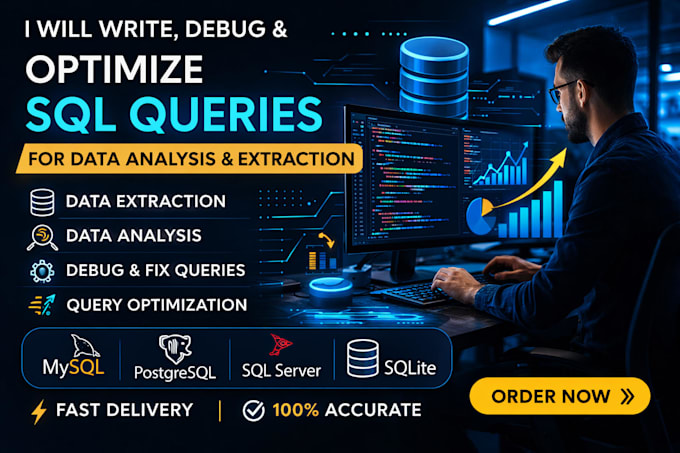 write sql queries for data analysis and reporting