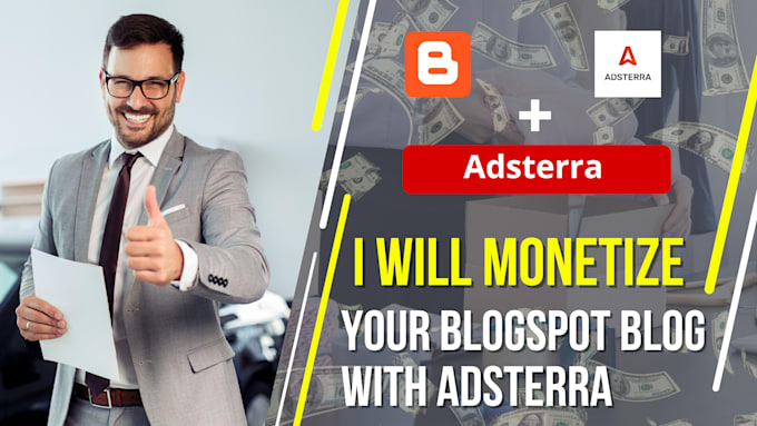 Create a monetized custom blogspot blog with adsterra for passive ...