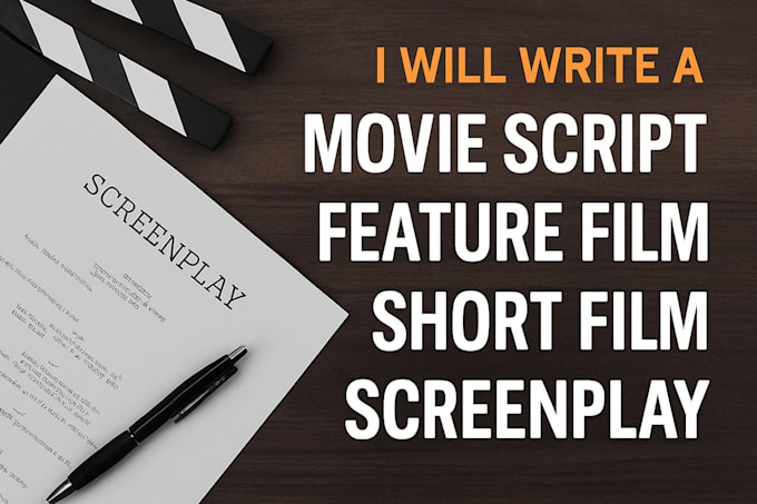 Write screenplay script writing movie script film script script writing ...