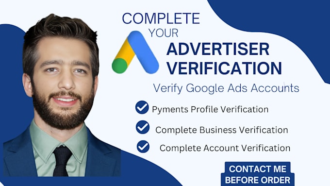 google ads advertiser account verification